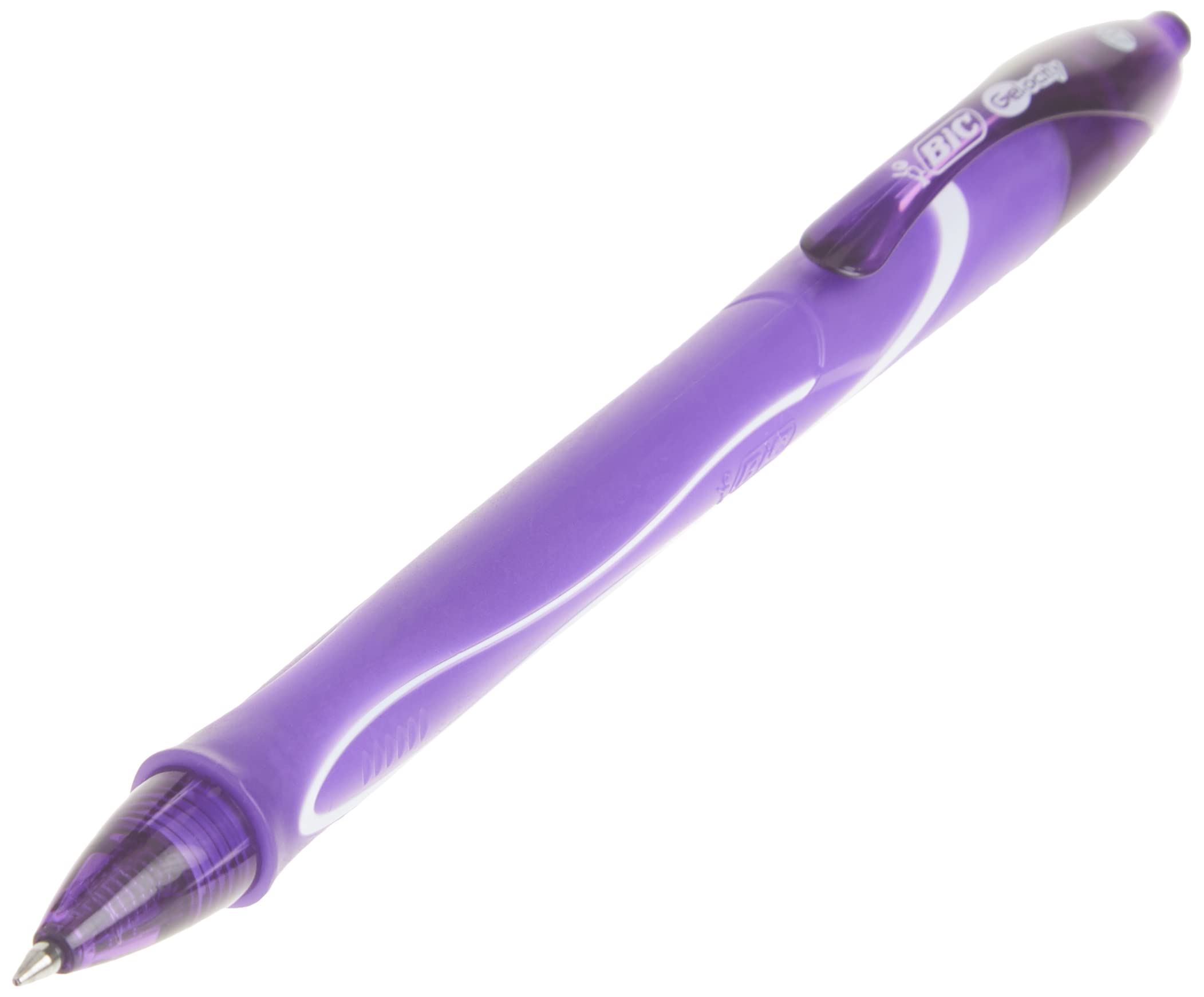 BIC Gelocity Quick Dry Gel Pens with Vivid colors and Smooth Writing, 0.7 mm Medium Point, 12-Count in Assorted Ink